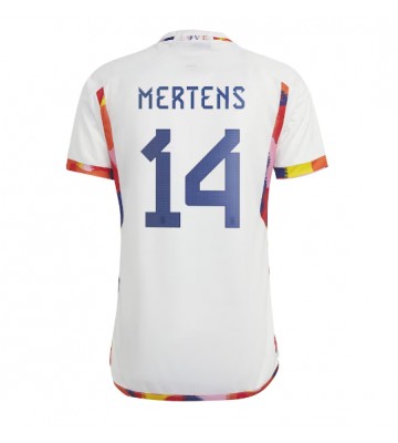 Belgien Dries Mertens #14 Replika Udebanetrøje VM 2022 Kortærmet